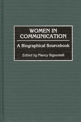 Nancy Signorielli, Nancy Signorielli - Women in Communication, Inbunden