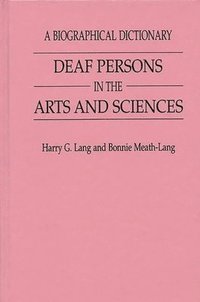 bokomslag Deaf Persons in the Arts and Sciences