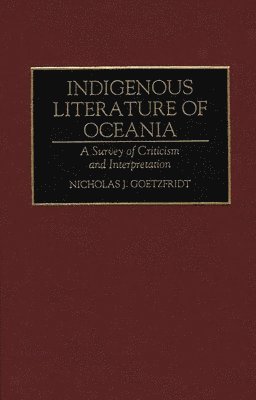 Indigenous Literature of Oceania 1