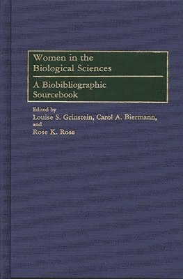 Women in the Biological Sciences 1