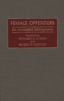 bokomslag Female Offenders