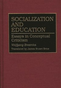 bokomslag Socialization and Education