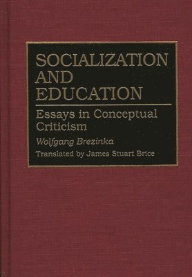 Socialization and Education 1