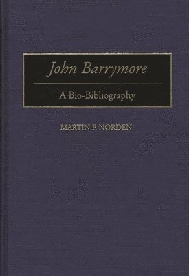 Martin Norden - John Barrymore, Inbunden