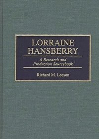 bokomslag Lorraine Hansberry