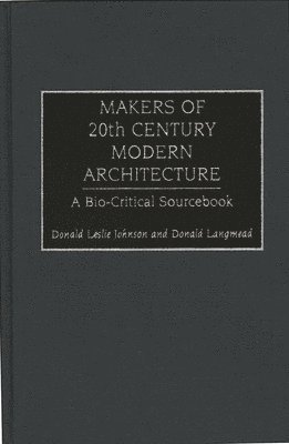 Makers of 20th Century Modern Architecture 1