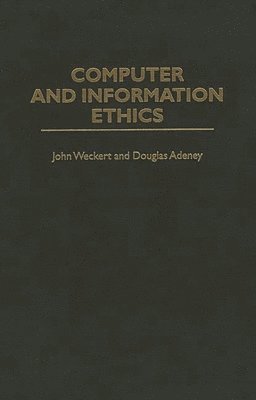 Computer and Information Ethics