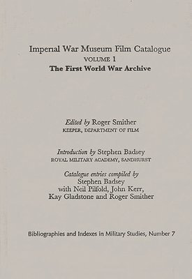 Imperial War Museum Film Catalogue I 1