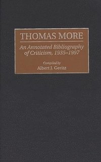 bokomslag Thomas More