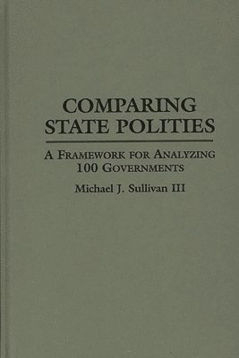 bokomslag Comparing State Polities