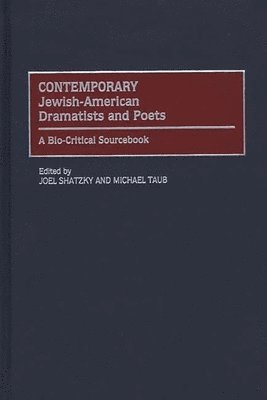 bokomslag Contemporary Jewish-American Dramatists and Poets