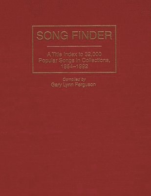 bokomslag Song Finder