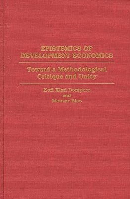 bokomslag Epistemics of Development Economics