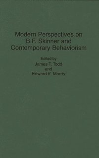 bokomslag Modern Perspectives on B. F. Skinner and Contemporary Behaviorism