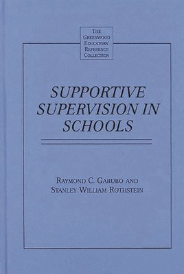 bokomslag Supportive Supervision in Schools