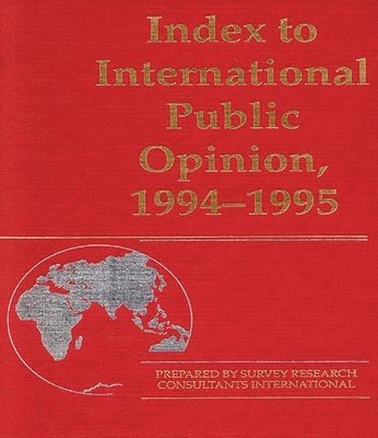 Index to International Public Opinion, 1994-1995 1