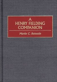 bokomslag A Henry Fielding Companion