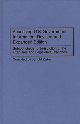 bokomslag Accessing U.S. Government Information