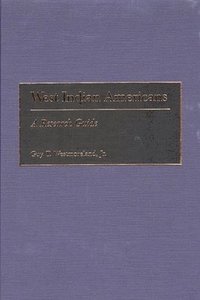 bokomslag West Indian Americans