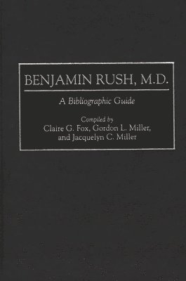 Benjamin Rush, M.D. 1