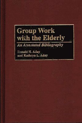 Group Work with the Elderly 1