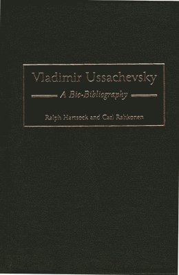 bokomslag Vladimir Ussachevsky