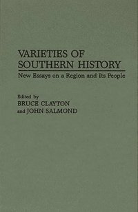 bokomslag Varieties of Southern History