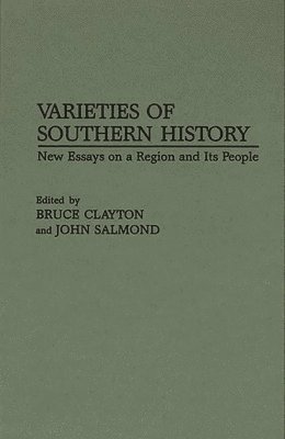 Varieties of Southern History 1