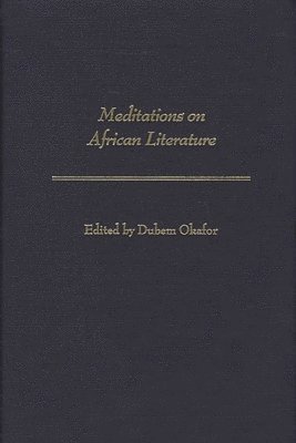 bokomslag Meditations on African Literature