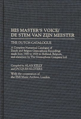 bokomslag His Master's Voice/De Stem van zijn Meester