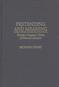 bokomslag Pretending and Meaning