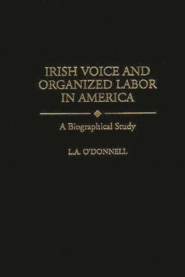 bokomslag Irish Voice and Organized Labor in America