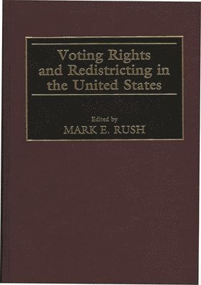 bokomslag Voting Rights and Redistricting in the United States