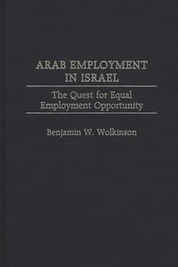 bokomslag Arab Employment in Israel