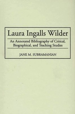 bokomslag Laura Ingalls Wilder