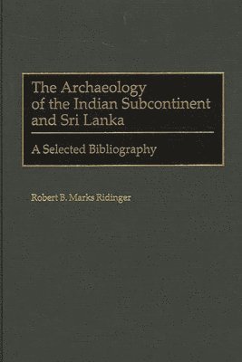 Archaeology of the Indian Subcontinent and Sri Lanka