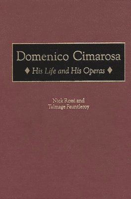 bokomslag Domenico Cimarosa