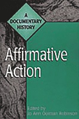 Jo Ann Robinson, Jo Ann Robinson - Affirmative Action, Inbunden