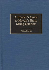 bokomslag Reader's Guide to Haydn's Early String Quartets