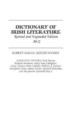 bokomslag Dictionary of Irish Literature
