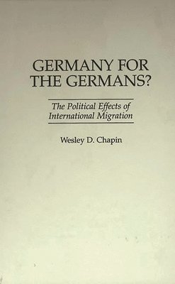 Germany for the Germans? 1