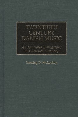 Twentieth Century Danish Music 1