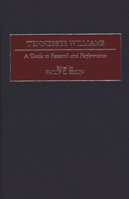 bokomslag Tennessee Williams