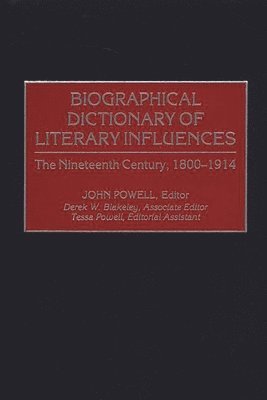 bokomslag Biographical Dictionary of Literary Influences