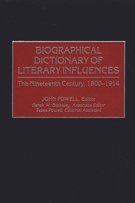 Biographical Dictionary of Literary Influences 1