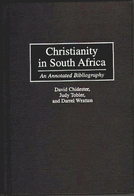 Christianity in South Africa 1