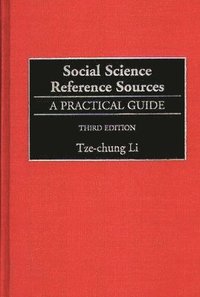 bokomslag Social Science Reference Sources
