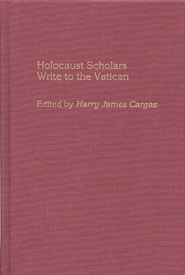 Holocaust Scholars Write to the Vatican 1