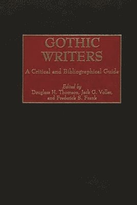 bokomslag Gothic Writers