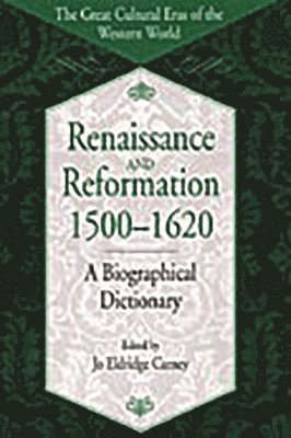 bokomslag Renaissance and Reformation, 1500-1620